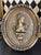 Vintage Neoclassical Silver-Tone Female Bust High-Relief Wall Plaques, Pair For Sale - Image 4 of 6