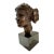 1960s Larry Mohr Bronze Stylized Female Bust Sculpture Signed From Artist Estate For Sale