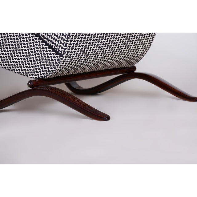 Art Deco Lounge Chairs by J. Halabala for Up Závody, 1930s, Set of 2 For Sale - Image 10 of 18