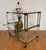 Art Deco Bar Trolley in Gold and Glass by Pierre Vandel, 1970s For Sale - Image 15 of 18