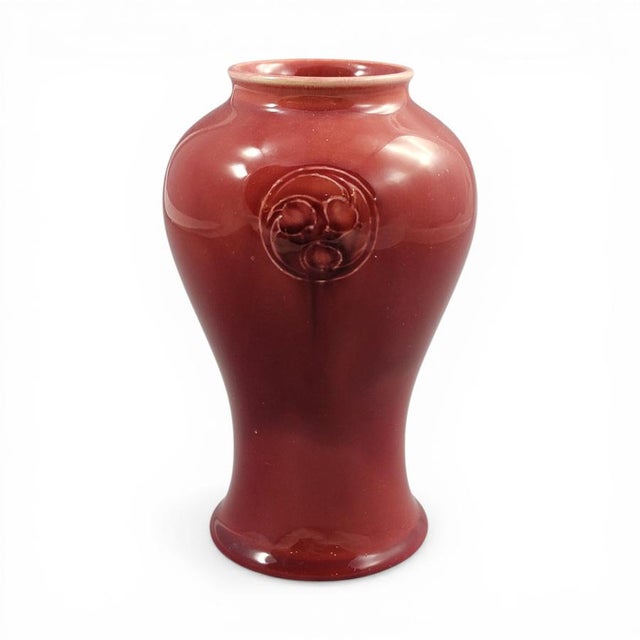 Moorcroft Flamminian Red Glaze Vase from Liberty C., 1890s For Sale - Image 11 of 11