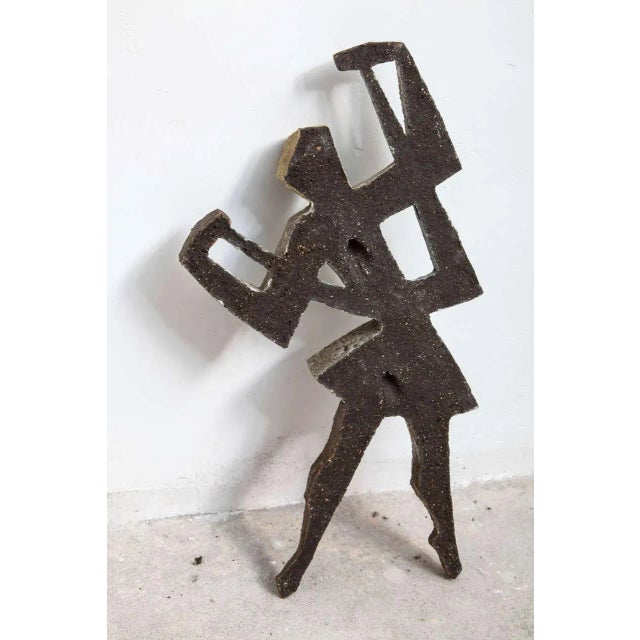 Stylized Girl Figure from Amphora, 1960s For Sale - Image 4 of 5