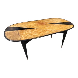 Modern Richard Shapiro Studiolo Designer Parchment Dining Table For Sale