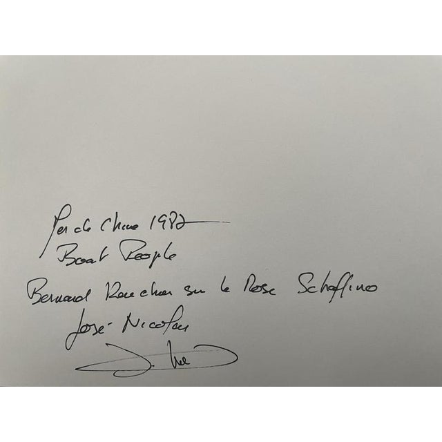 Contemporary José Nicolas, China Sea, Rose Schaffino, 1987, Silver Print For Sale - Image 3 of 4