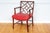 English Georgian Chinese Chippendale Style Mahogany Cockpen Armchair For Sale - Image 16 of 18