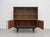 1960s Mid Century Modern Display Cabinet | Walnut & Melamine Bookcase by Berry Furniture, Made in England, C. 1960’s For Sale - Image 5 of 15