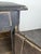 Metal Louis XV Style Buffet in Black Patinated Oak For Sale - Image 7 of 11