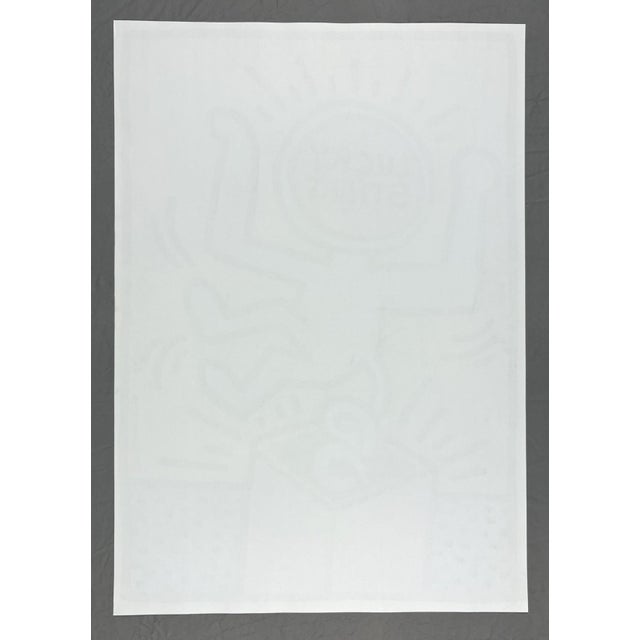 Keith Haring Lucky Strike Original 1987 Silkscreen Poster For Sale - Image 9 of 10