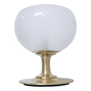 Large Vintage Bowl Lamp, 1970s For Sale