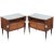 - Very elegant 1950s Italy Mid-Century Modern pair of nightstands - Attributed to Pier Luigi Colli for Permanente Mobili...