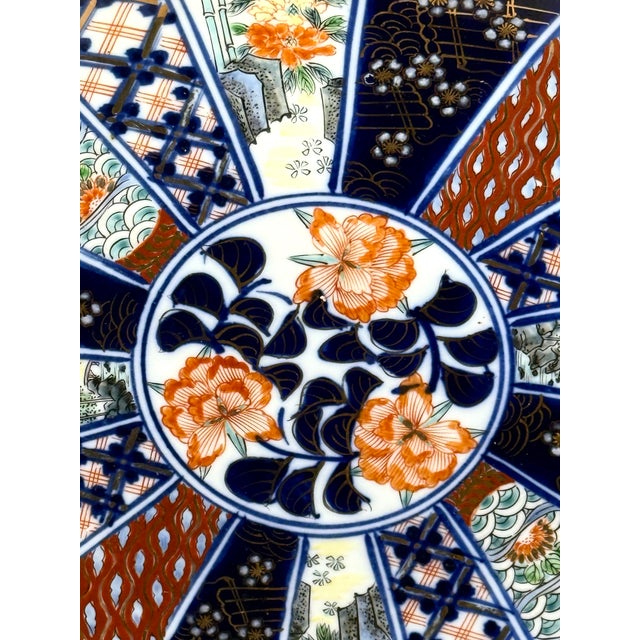 Antique Imari Plate -Early 20th Century For Sale - Image 9 of 10