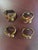 Authentic Jay Strongwater Fall Acorn & Leaf Napkin Rings – Set of 4 Bring a touch of autumn elegance to your table with...
