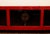 Chinese Antique Chinese Low Red Elmwood Cabinet For Sale - Image 3 of 12