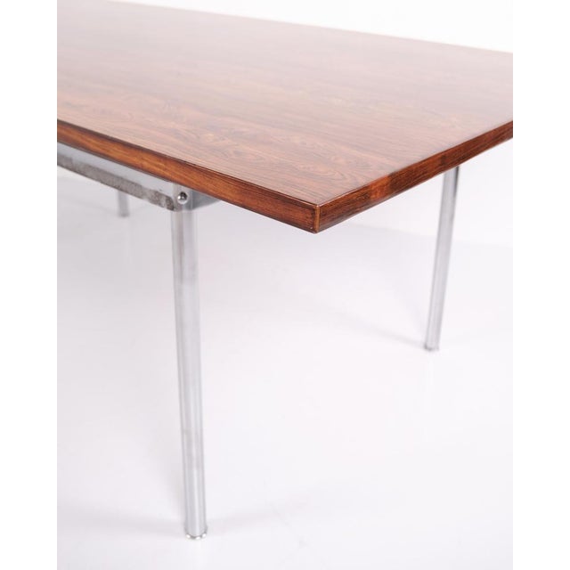 Model AT 318 Dining Table in Rosewood by Andreas Tuck for Hans J. Wegner, 1960s For Sale - Image 7 of 11