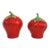 Vintage Ceramic Strawberry Salt & Pepper Shakers -2 Pieces For Sale