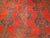 Vintage Turkish Oushak Hand-Knotted Rug, Red Geometric, Early 1900s, 9' x 11' For Sale In Chicago - Image 6 of 18