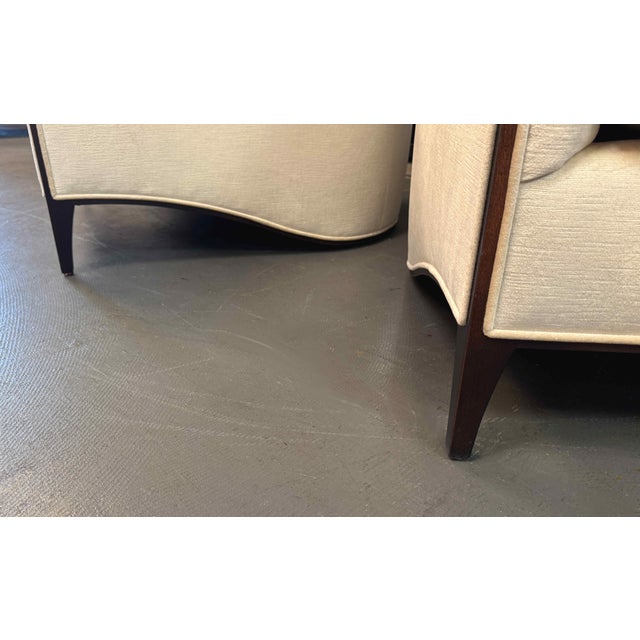 Ambella Atelier Art Deco Lounge Chairs, a Pair For Sale - Image 14 of 18