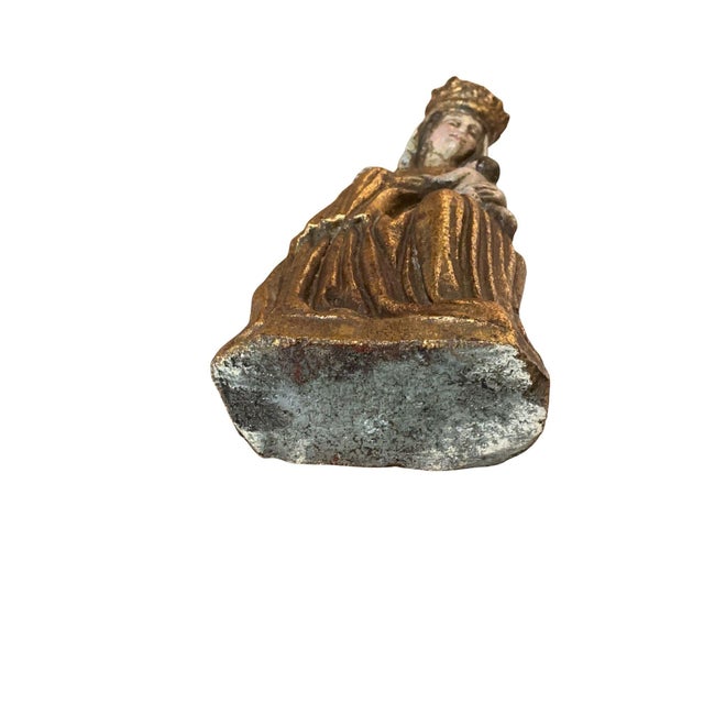 Circa 1900 Madonna and Child France For Sale - Image 6 of 6