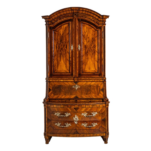 Baroque Secretary, Dresden, Germany, Mid-18th Century For Sale