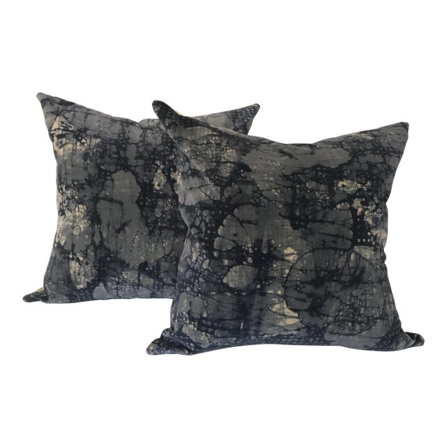 Kelly Wearstler for Lee Jofa Mineral Velvet Pillow Covers For Sale