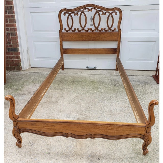 1956 Thomasville Twin Bedframe For Sale - Image 9 of 9