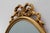 Gold 20th Century Louis XVI Mirror in Gilded Wood, France, 1950s For Sale - Image 8 of 11