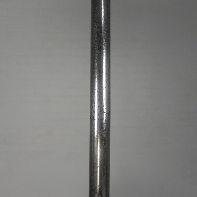 Art Deco Pendant Lamp with White Glass Shade, 1930s For Sale - Image 13 of 16