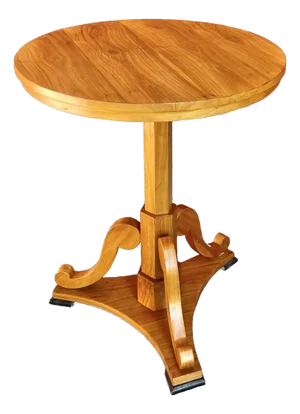 Vintage Biedermeier Cherry Wine Table
