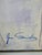 1980s 1980s Juan Sánchez Signed Abstract Expressionist Painting For Sale - Image 5 of 11