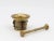 This early 20th-century mortar and pestle is made of brass with an honest patina. Both the mortar and pestle are...
