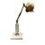 Vintage Brass Piano Lamp With Marble Base For Sale - Image 6 of 8
