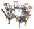 1970s Georgian Furniture Company Mahogany Chippendale Dining Chairs - Set of 6 For Sale