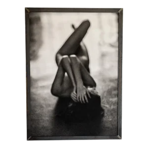 "A Shot in the Dark" Contemporary Figurative Black and White Photograph by Rob Brinson