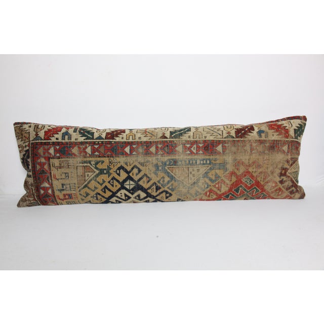 Antique Caucasian Home Decor Rug Pillow Cover -15'' X 47'' For Sale - Image 10 of 11