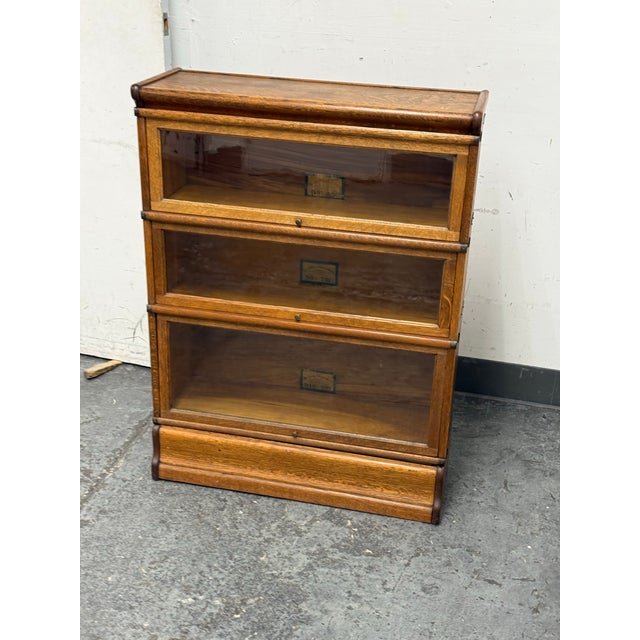 Antique Globe-Wernicke Barrister Bookcase For Sale - Image 9 of 12