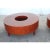 Wood Early 20th Century Coalesse Round Table by Steelcase (2 Available) For Sale - Image 7 of 11
