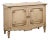 French Antique Painted Wood Buffet Console For Sale