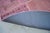 The Pink Way Turkish Round Rug Hand Knotted Handstitched Living Room Entry Decor - 4'11" Diameter For Sale - Image 9 of 13