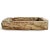 Old rustic India narrow wood trough. Inside depth is 5". Raw wood will continue to age and weather if left exposed to...