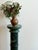 Green Neoclassical Green Solid Marble Pedestal For Sale - Image 8 of 8