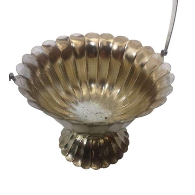 Early 20th Century Metal Bowl, Attributed Josef Hoffmann For Sale - Image 6 of 7