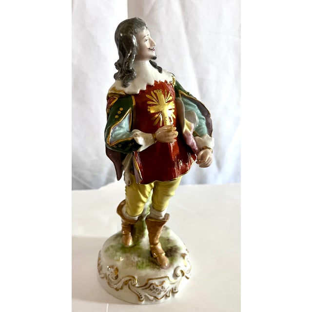 Figurative Antique French Samson Porcelain Figurines With B. Altman Provenance - Pair For Sale - Image 3 of 17