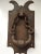 1940s Handmade Cast Iron Door Knocker For Sale - Image 4 of 7