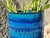 1960s Cylindrical Ceramic Rimini Blue Vase from Bitossi, Italy 1960s For Sale - Image 5 of 18