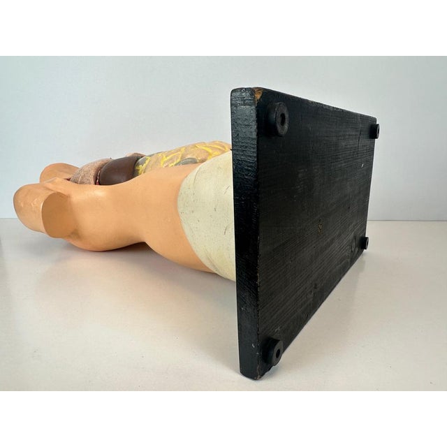 Small Antique Anatomical Model in Plaster and Paper Maché For Sale - Image 15 of 16