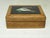 1970s Italian Pietra Dura Inset Leather Box For Sale - Image 5 of 13