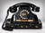 Black 1940s World War 2 Siemens and Halske Multi-Line Rotary Desk Telephone For Sale - Image 8 of 10