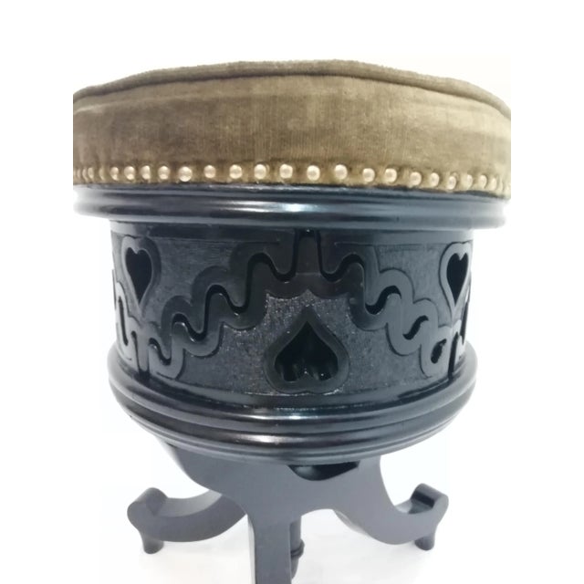 Vintage Piano Stool For Sale - Image 9 of 16