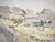 René Leverd, Switzerland, The village of Saint-Gingolph, Watercolor For Sale - Image 5 of 7