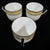 Royal Albert 1910s Art Deco Royal Albert Crown China Tea Service - Set of 3 For Sale - Image 4 of 18